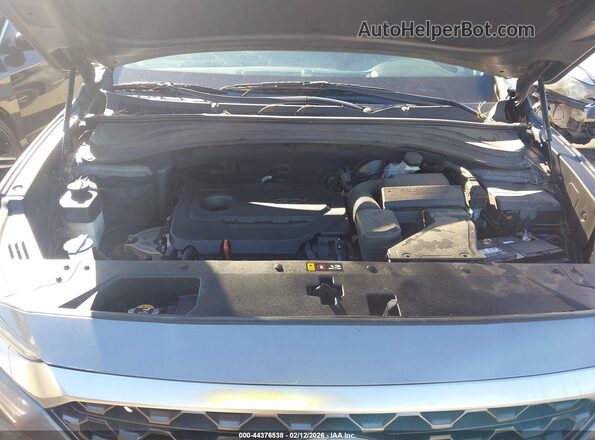 5NMS2CAD4KH109277 2019 HYUNDAI SANTA FE Серый Вид сзади