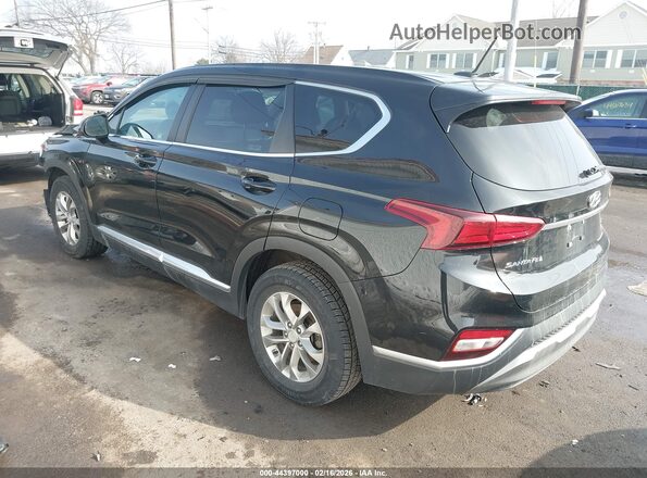 5NMS2CAD4LH269564 2020 HYUNDAI SANTA FE Black Rear left