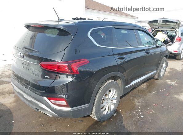 5NMS2CAD4LH269564 2020 HYUNDAI SANTA FE Black Rear right