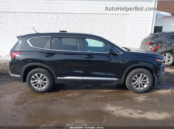 5NMS2CAD4LH269564 2020 HYUNDAI SANTA FE Black Rear interior view