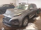 2019 Hyundai Santa Fe Se Серый vin: 5NMS2CAD5KH052054