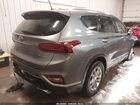 2019 Hyundai Santa Fe Se Серый vin: 5NMS2CAD5KH052054