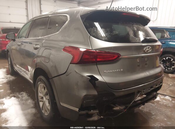 5NMS2CAD5KH052054 2019 HYUNDAI SANTA FE Серый Задняя левая четверть