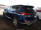 2019 Hyundai Santa Fe Se Blue vin: 5NMS2CAD8KH087168