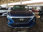 2019 Hyundai Santa Fe Se Blue vin: 5NMS2CAD8KH087168