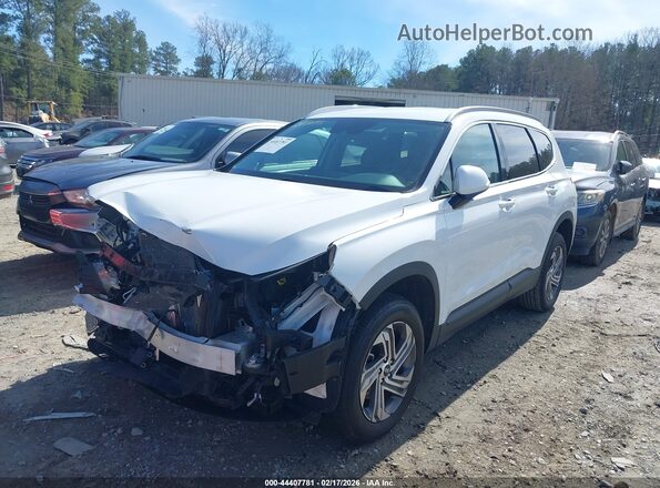 5NMS2DAJ0PH623968 2023 HYUNDAI SANTA FE Белый Передняя левая четверть