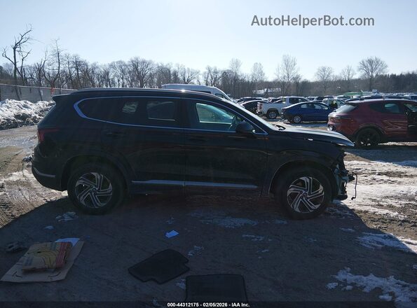 5NMS2DAJ1NH467825 2022 HYUNDAI SANTA FE Black Widok wnętrza 360 stopni