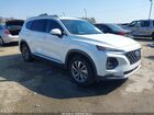 2019 Hyundai Santa Fe Sel Plus White vin: 5NMS33AD3KH026288