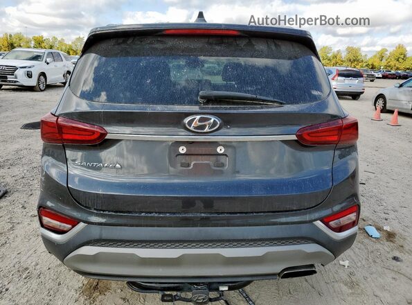 5NMS33AD3LH232082 2020 HYUNDAI SANTA Угольный Вид сзади