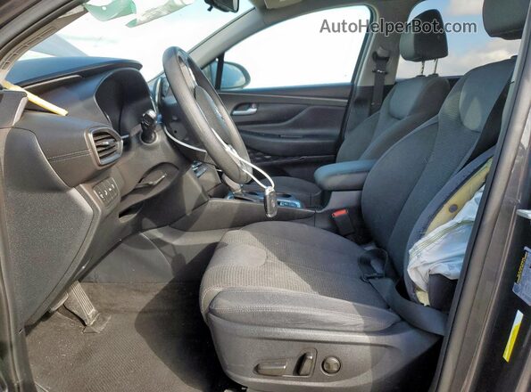 5NMS33AD3LH232082 2020 HYUNDAI SANTA Угольный Вид салона спереди