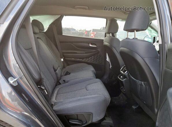 5NMS33AD3LH232082 2020 HYUNDAI SANTA Угольный Вид задней части салона