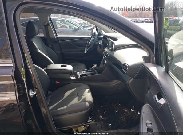 5NMS33AD4KH082949 2019 HYUNDAI SANTA FE Черный Вид салона спереди