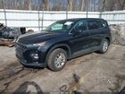 2019 Hyundai Santa Fe Sel Черный vin: 5NMS33AD4KH082949
