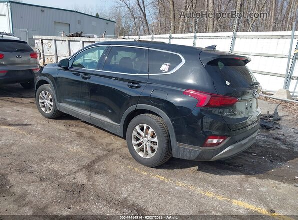 5NMS33AD4KH082949 2019 HYUNDAI SANTA FE Черный Задняя левая четверть