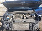 2019 Hyundai Santa Fe Sel Синий vin: 5NMS33AD9KH057674