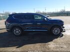 2019 Hyundai Santa Fe Sel Синий vin: 5NMS33AD9KH057674