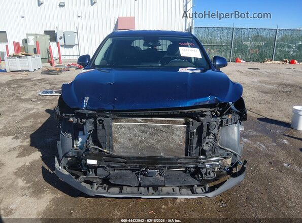 5NMS33AD9KH057674 2019 HYUNDAI SANTA FE Синий Вид щитка приборов