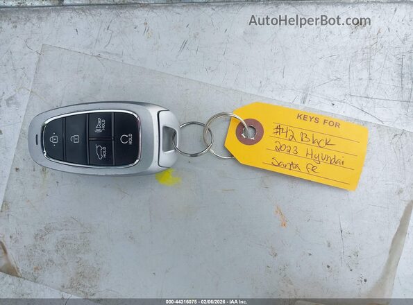 5NMS3DA12PH020954 2023 HYUNDAI SANTA FE HYBRID Черный Вид панели приборов