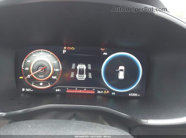 5NMS3DA15PH000097 2023 HYUNDAI SANTA FE HYBRID Синий Вид задних сидений