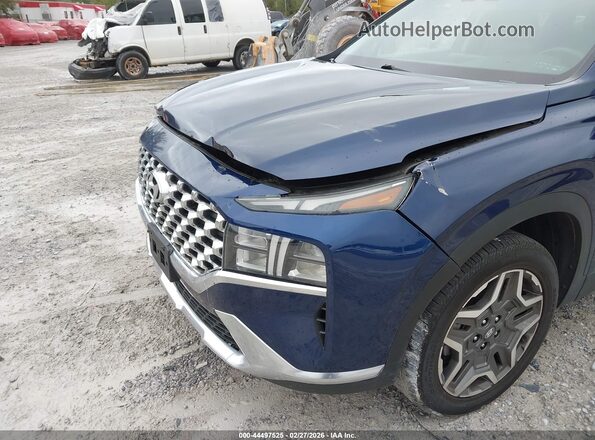 5NMS3DA15PH000097 2023 HYUNDAI SANTA FE HYBRID Синий Вид спереди