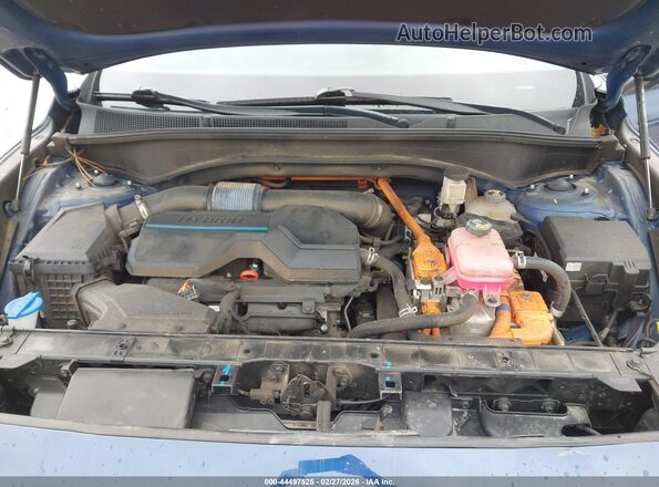 5NMS3DA15PH000097 2023 HYUNDAI SANTA FE HYBRID Синий Вид сзади