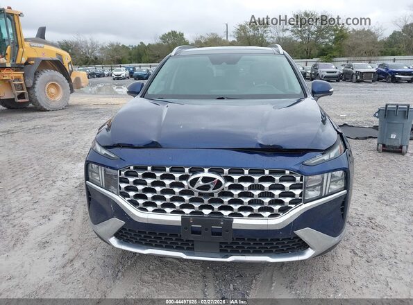 5NMS3DA15PH000097 2023 HYUNDAI SANTA FE HYBRID Синий Вид щитка приборов