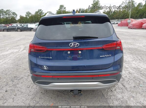 5NMS3DA15PH000097 2023 HYUNDAI SANTA FE HYBRID Синий 