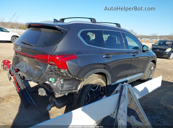 5NMS3DA15PH002240 2023 HYUNDAI SANTA FE HYBRID Gray Tył prawy