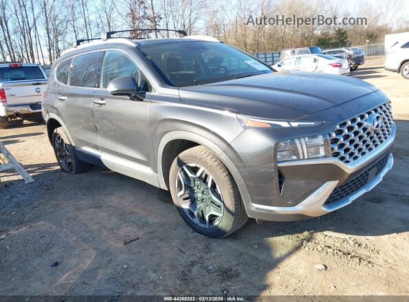 5NMS3DA15PH002240 2023 HYUNDAI SANTA FE HYBRID Gray Przód prawy