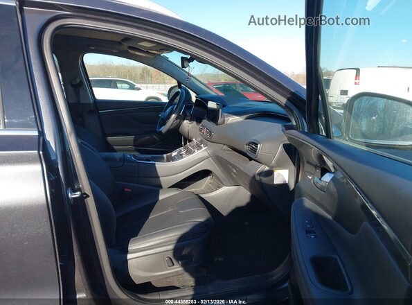 5NMS3DA15PH002240 2023 HYUNDAI SANTA FE HYBRID Gray Widok wnętrza z przodu