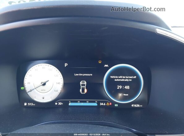 5NMS3DA15PH002240 2023 HYUNDAI SANTA FE HYBRID Gray Widok tylnych siedzeń