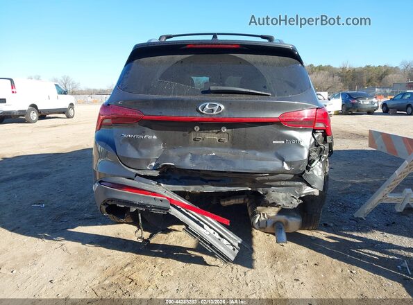 5NMS3DA15PH002240 2023 HYUNDAI SANTA FE HYBRID Gray Widok z przodu