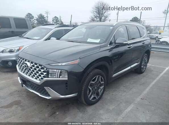5NMS3DA16PH021895 2023 HYUNDAI SANTA FE HYBRID Black Przód lewy