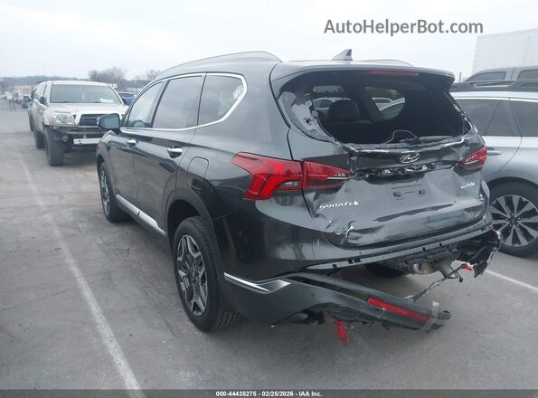 5NMS3DA16PH021895 2023 HYUNDAI SANTA FE HYBRID Black Tył lewy