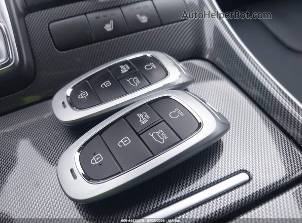 5NMS3DA16PH021895 2023 HYUNDAI SANTA FE HYBRID Black Widok deski rozdzielczej