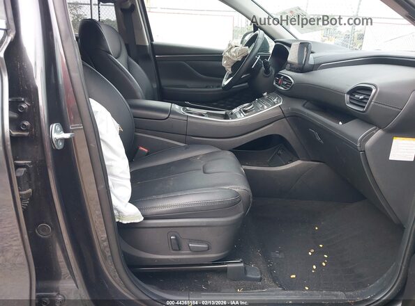 5NMS3DA1XPH018188 2023 HYUNDAI SANTA FE HYBRID Gray Widok wnętrza z przodu