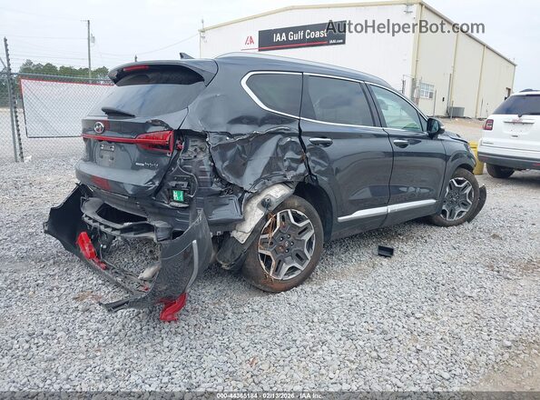 5NMS3DA1XPH018188 2023 HYUNDAI SANTA FE HYBRID Gray Tył prawy