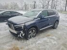 2022 Hyundai Santa Fe Sel Синий vin: 5NMS3DAJ2NH433003