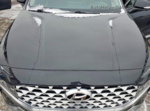 5NMS4DAL4NH450013 2022 HYUNDAI SANTA Black Widok komory silnika