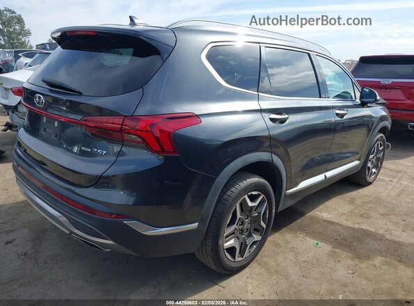 5NMS4DAL7PH516802 2023 HYUNDAI SANTA FE Gray Trasero derecho
