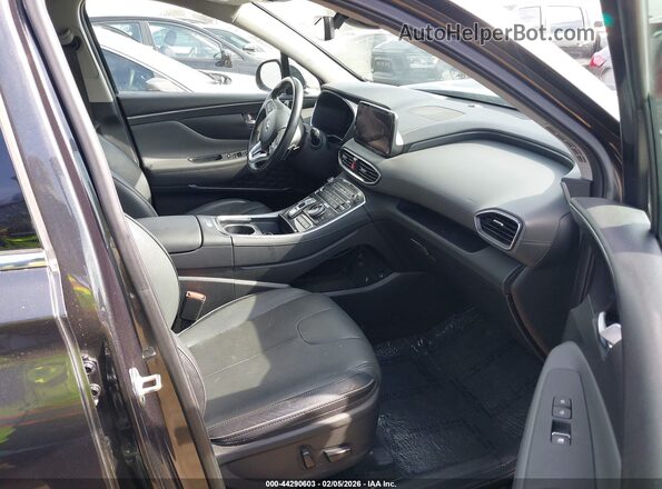 5NMS4DAL7PH516802 2023 HYUNDAI SANTA FE Gray Vista interior delantera