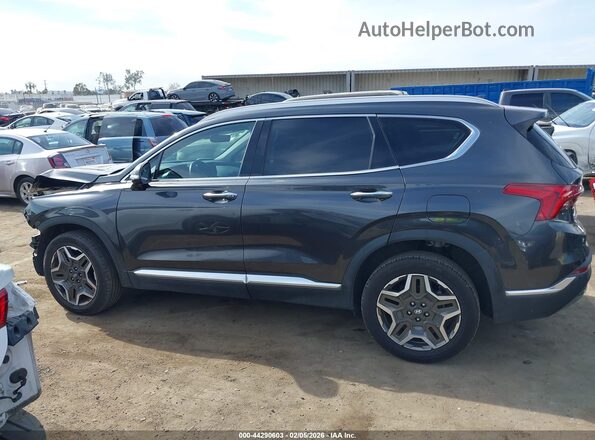 5NMS4DAL7PH516802 2023 HYUNDAI SANTA FE Gray 