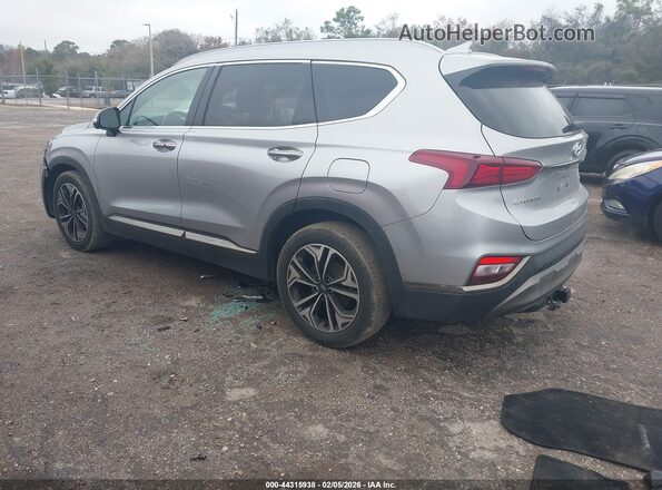 5NMS53AAXLH292201 2020 HYUNDAI SANTA FE Серебряный Задняя левая четверть