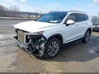 2019 Hyundai Santa Fe Limited Белый vin: 5NMS53AD3KH012031