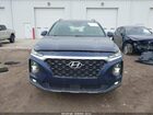 2019 Hyundai Santa Fe Ultimate Синий vin: 5NMS53ADXKH047021