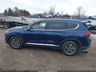 2019 Hyundai Santa Fe Ultimate Синий vin: 5NMS53ADXKH047021