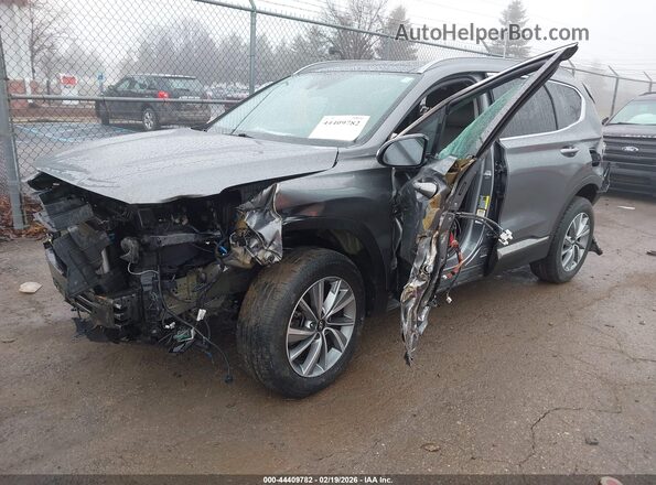 5NMS5CAD6LH142404 2020 HYUNDAI SANTA FE Серый Передняя левая четверть