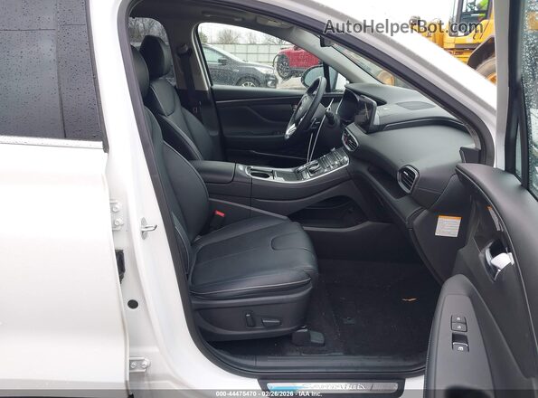 5NMS5DA10PH016511 2023 HYUNDAI SANTA FE HYBRID White Widok wnętrza z przodu