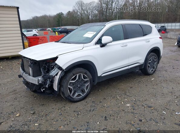 5NMS5DA10PH016511 2023 HYUNDAI SANTA FE HYBRID White Przód lewy