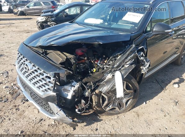 5NMS5DA11PH021314 2023 HYUNDAI SANTA FE HYBRID Black Widok z przodu